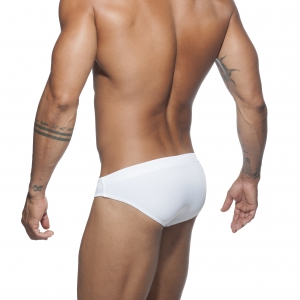 Slip de bain BASIC AD Blanc