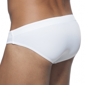 Slip de bain BASIC AD Blanc