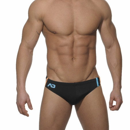 Slip de bain LOW CUT SPORTS Noir