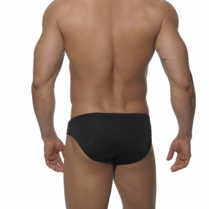 Slip de bain LOW CUT SPORTS Noir