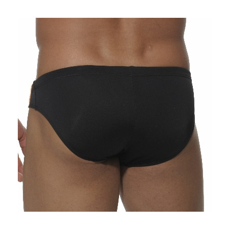 Slip de bain LOW CUT SPORTS Noir