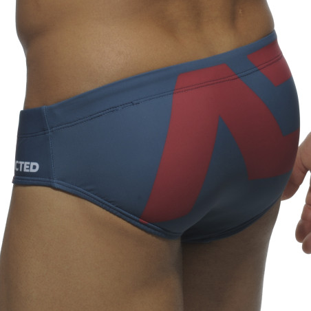 Shorty de bain Logo Giant AD Bleu marine