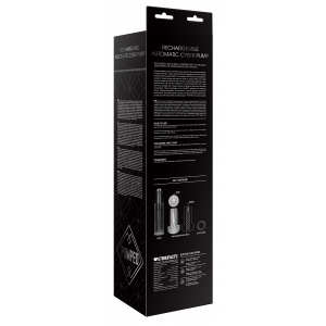 Pompe à pénis automatique + Masturbateur CYBER PUMP 22 x 6cm