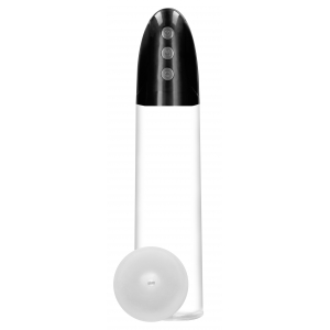 Pompe à pénis automatique + Masturbateur CYBER PUMP 22 x 6cm