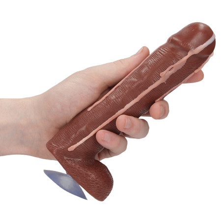 Savon Pénis avec Sperme DICKY Marron 