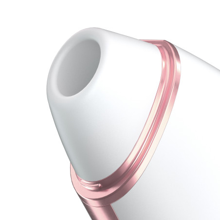 Stimulateur de clitoris connecté LOVE TRIANGLE Satisfyer Blanc