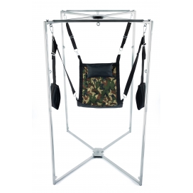 Kit Sling Tissu Carré Camouflage Armature Grise 