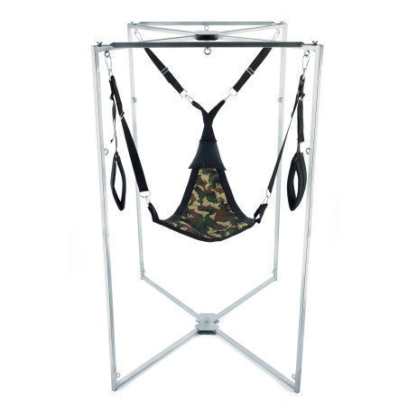 Kit Sling Tissu Triangle Camouflage Armature Grise