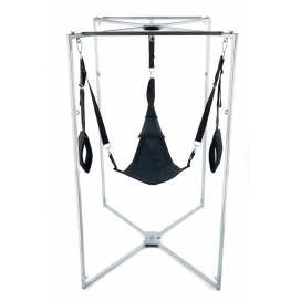 Kit Sling Tissu Triangle Noir Armature Grise