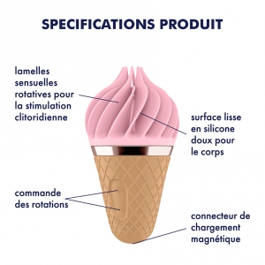 Stimulateur clitoridien SWEET TREAT Rose