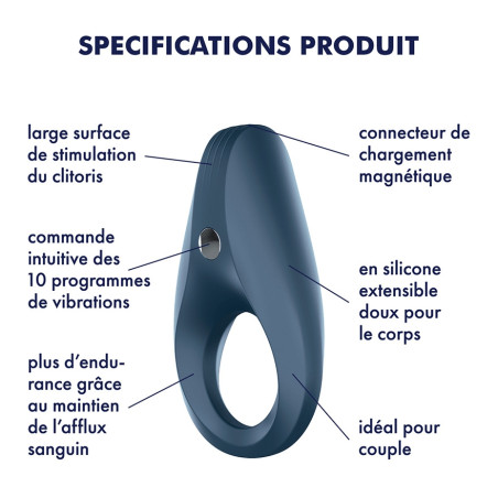 Cockring Vibrant Satisfyer men Rings 2.5cm