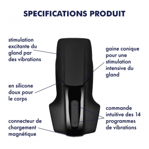 Masturbateur homme Satisfyer Men Vibration Silicone