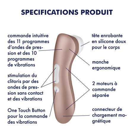 Stimulateur clito Pro 2 Vibration