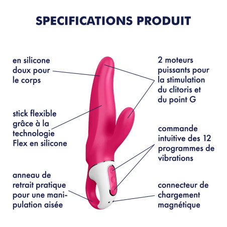 Vibro Mr. Rabbit de la marque Satisfyer