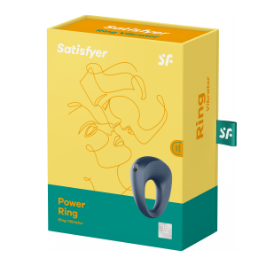 Cockring Vibrant Satisfyer Men Plus de 2.5cm de diamètre