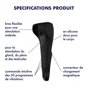 Masturbateur WAND de Satisfyer Men 10 Vibrations