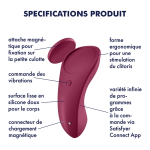 Stimulateur de clitoris SEXY SECRET - Panty Vibrator Satisfyer