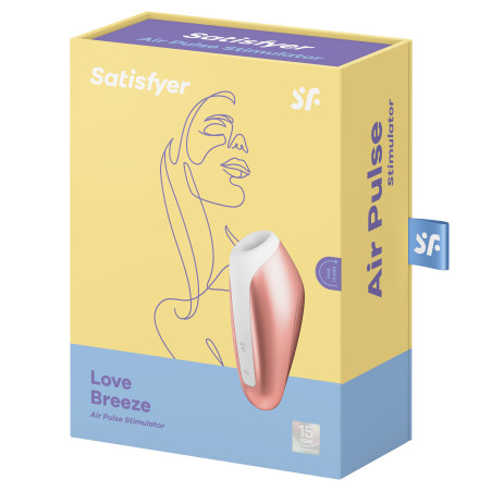 Stimulateur de clitoris LOVE BREEZE Rose