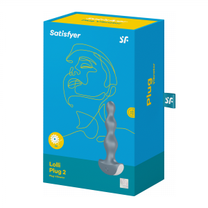 Plug vibrant Silicone LOLLI 2 Satisfyer 11 x 2.5cm