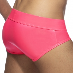 Slip NEON SHINY BRIEF Rose