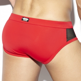 Maillot de bain avec Zip C-THROUGH Rouge 2
