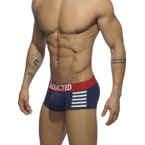 Boxer Sailor Stripes Marine