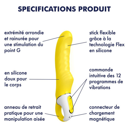 Vibro Yummy Sunshine de la marque Satisfyer