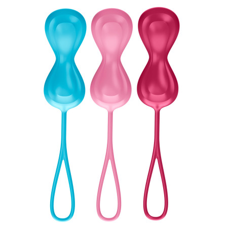 Set de 3 boules de geisha - 3.4 cm