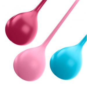 Set de 3 boules de geisha - 12.6 x 3.8 cm