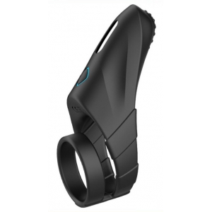 Cockring Vibrant en silicone DUAL VIBE 35mm