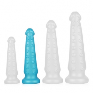 Gode Fantasy Silicone TENTAKEL M 23 x 5.5cm Bleu
