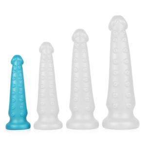 Gode Fantasy Silicone TENTAKEL S 19 x 4.5cm Bleu