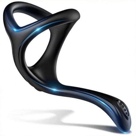 Ballstretcher Silicone TRI AN Noir