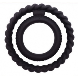 Double Cockring Silicone DUAL RING 