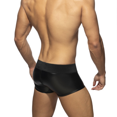 Boxer sexy ALLOVER ZIP RUB Noir