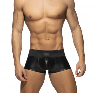 Boxer sexy ALLOVER ZIP RUB Noir