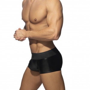 Boxer sexy ALLOVER ZIP RUB Noir