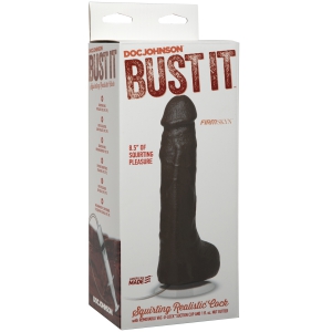 Gode Éjaculateur BUST IT 15 x 5.5cm Noir