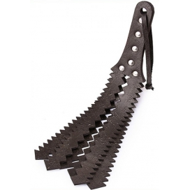 Paddle simili 6 lanières SAWTOOTH 35cm 2