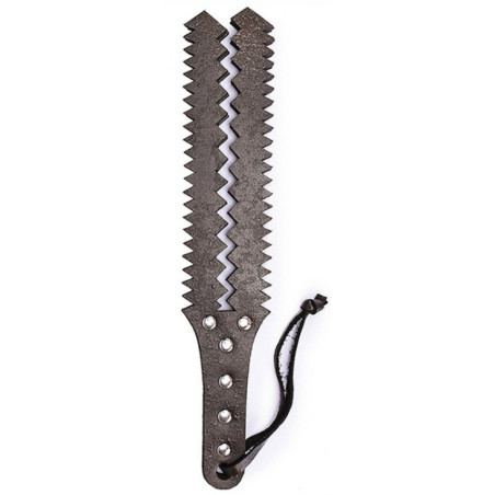 Paddle simili 6 lanières SAWTOOTH 35cm