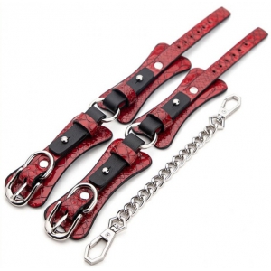 Kit BDSM 7 Pièces CAÏMAN Rouge