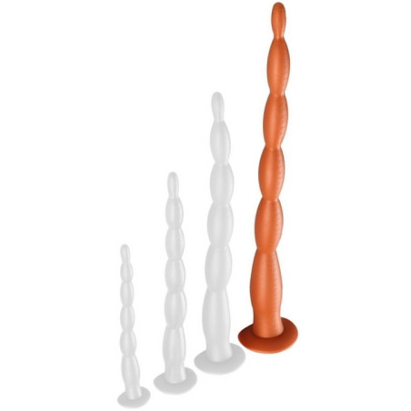 Gode long SCALE BEADS XL 60 x 6 cm