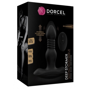 Plug vibrant DEEP STORMER Dorcel 11.5 x 3.7cm
