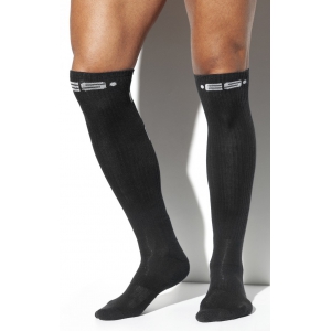 Chaussettes hautes NEVER BACK DOWN Noires