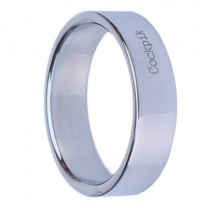 Cockring metal plat de 1.5cm de large