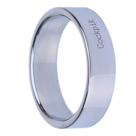 Cockring metal plat de 1.5cm de large