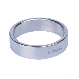 Cockring metal plat de 1.5cm de large