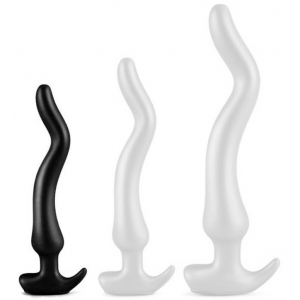 Plug long NOTH CURVE S 25 x 4 cm Noir