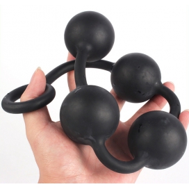 Boules anales en silicone QUARTY S Diamètre 3 cm 2