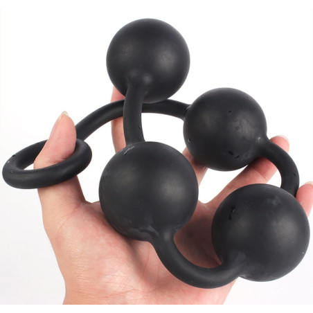 Boules anales en silicone QUARTY S Diamètre 3 cm